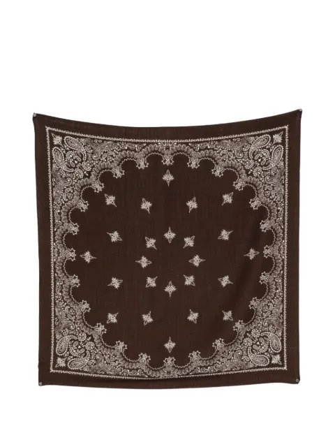 Destin paisley-print bandana scarf