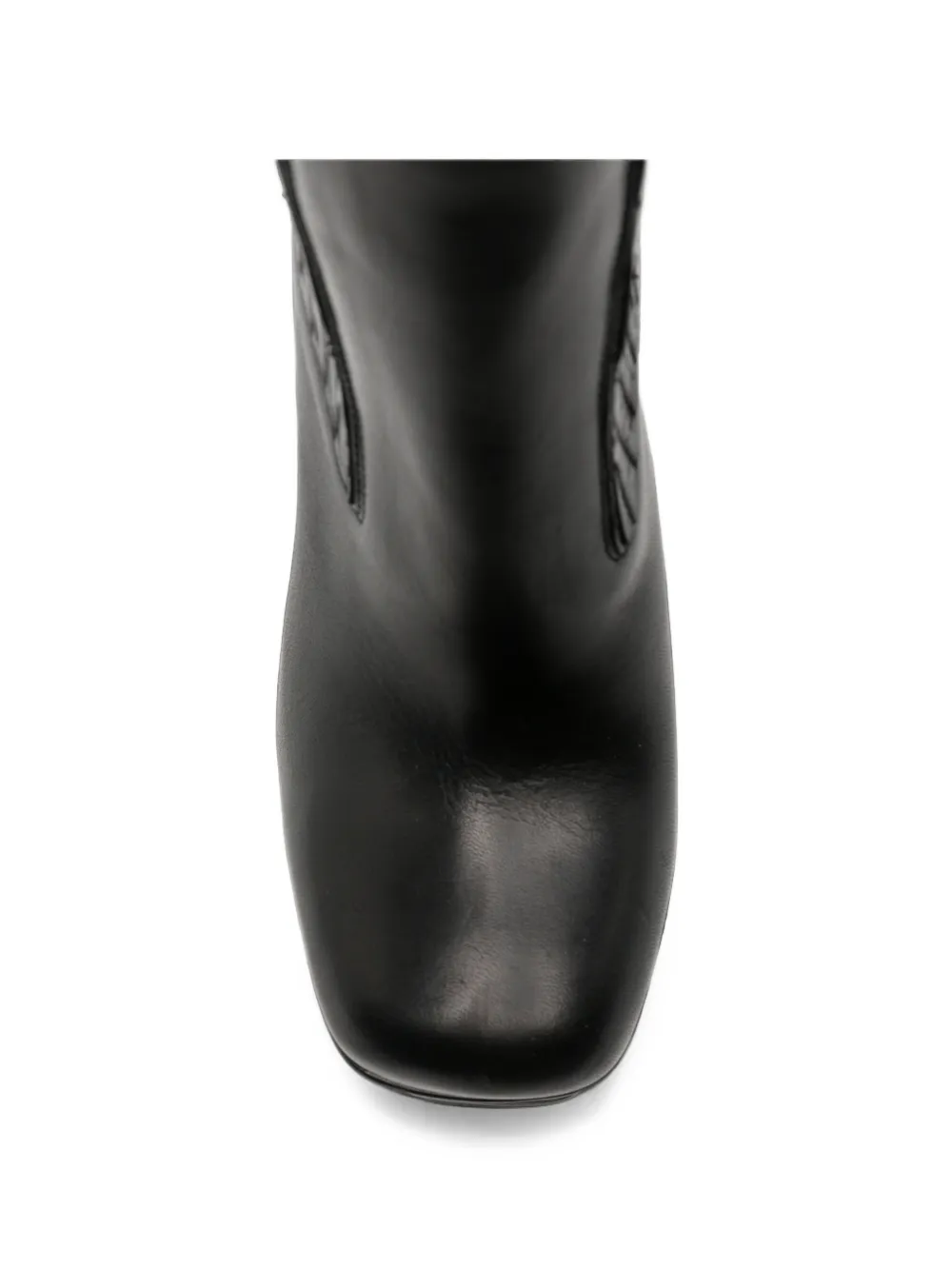 Rick Owens Kiss platform ankle boots Zwart