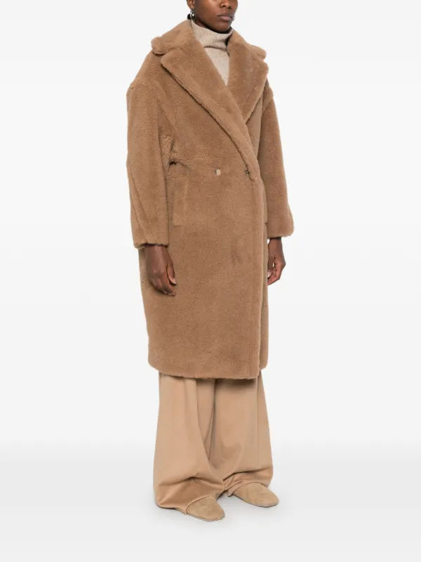 Max Mara ダブルコート | ブラウン | FARFETCH JP