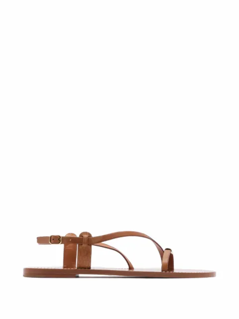 Coach Matilda logo-plaque buckled sandals