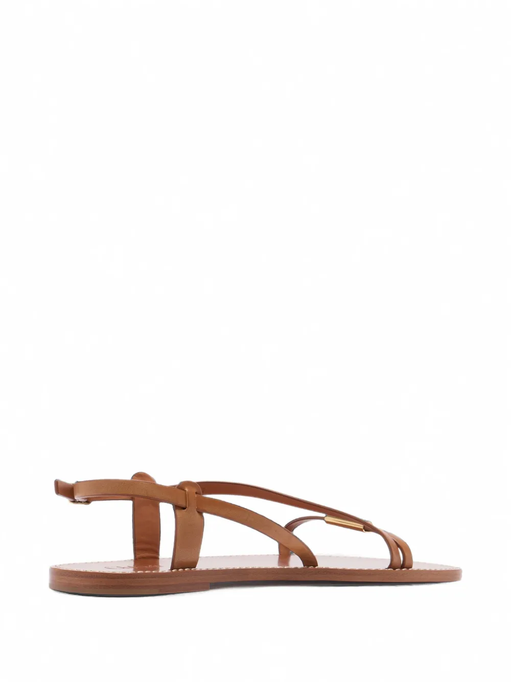 Coach Matilda logo-plaque buckled sandals Bruin