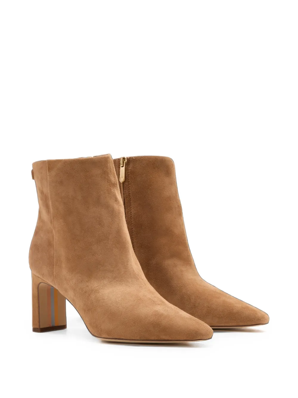 Sam Edelman suede pointed-toe ankle boots Bruin