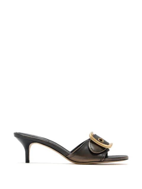 Coach buckle-detail leather sandals