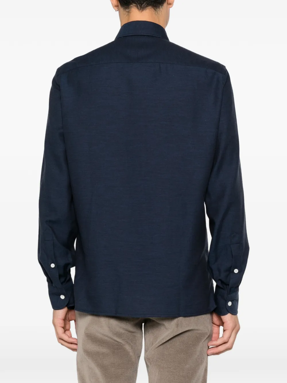 Jacob Cohën Regular-fit overhemd met lange mouwen Blauw