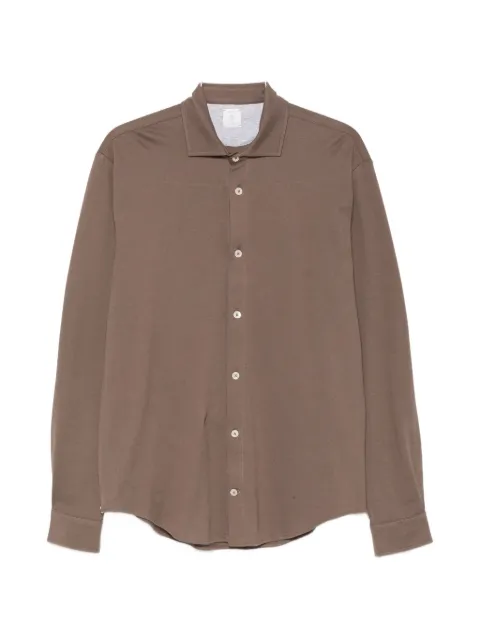 Eleventy long-sleeve cotton shirt