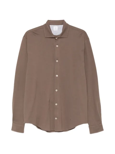 Eleventy chemise en coton à manches longues