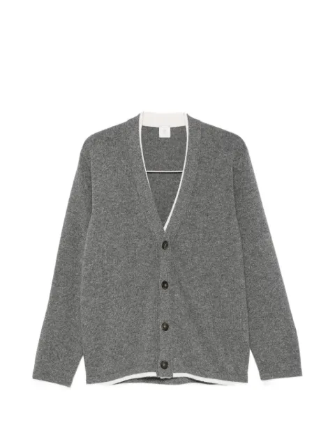 Eleventy contrast-trim cardigan