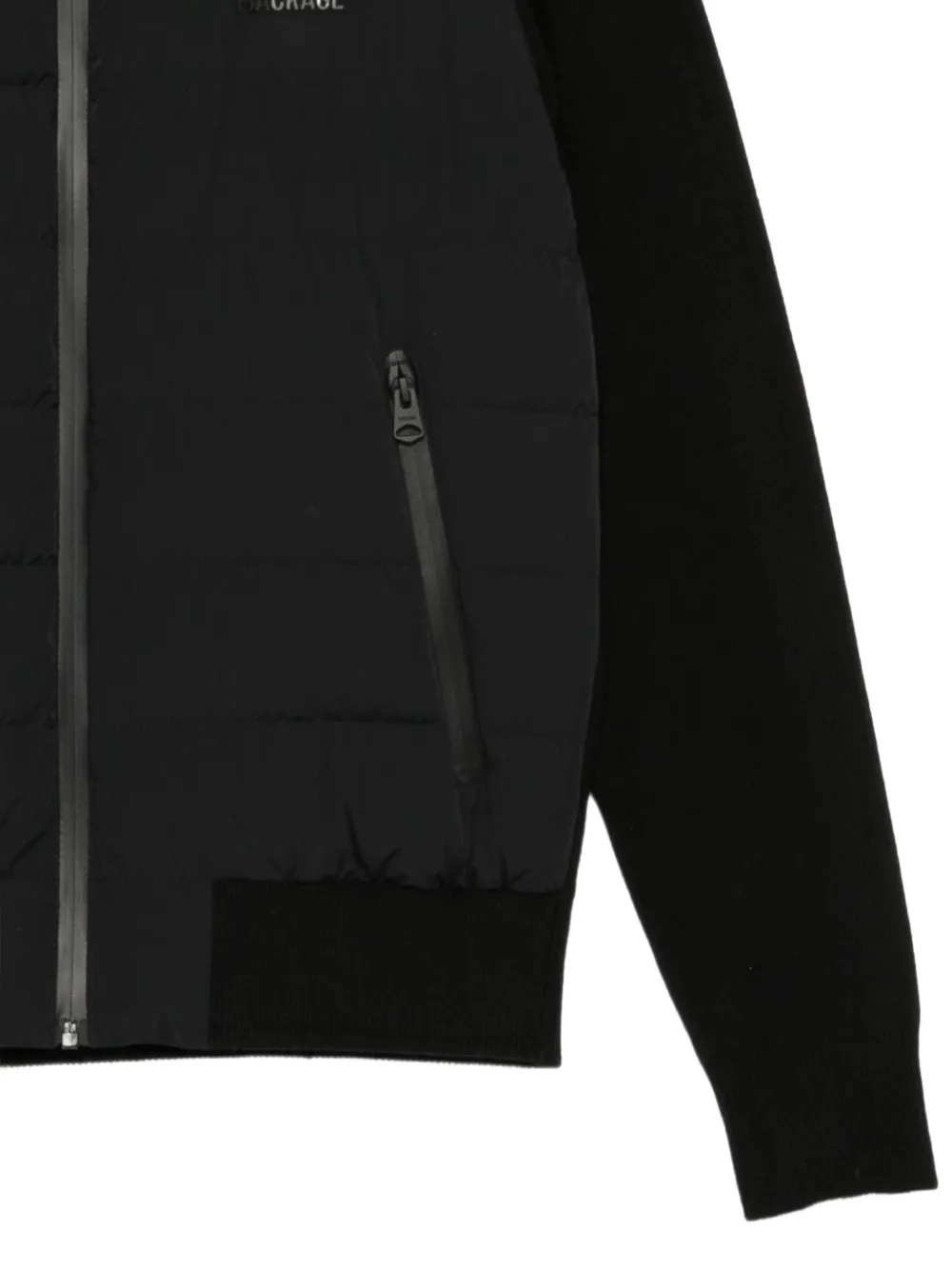 Mackage Gewatteerd jack van wolblend Zwart