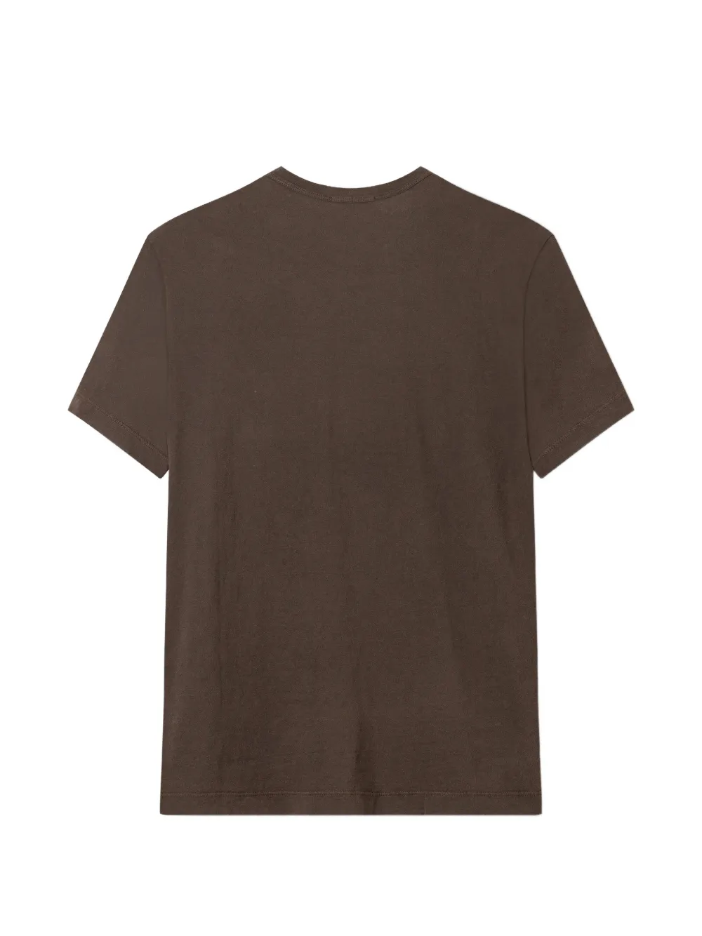 James Perse T-shirt met ronde hals Bruin
