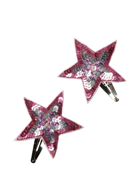 Tutu Du Monde Star Spangled sequin-embellished hair clips