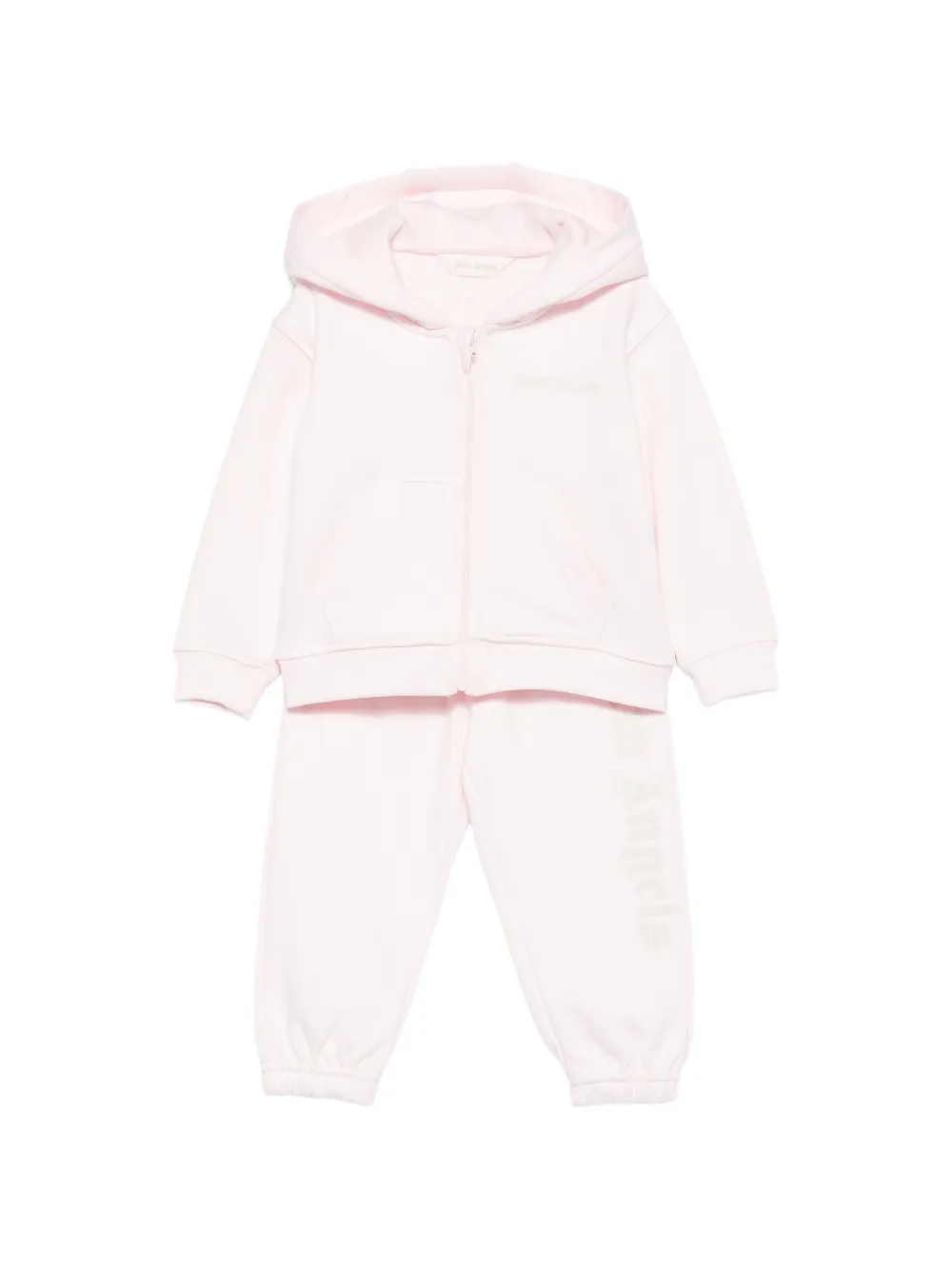 Palm Angels Kids Tuta sportiva con stampa - Rosa