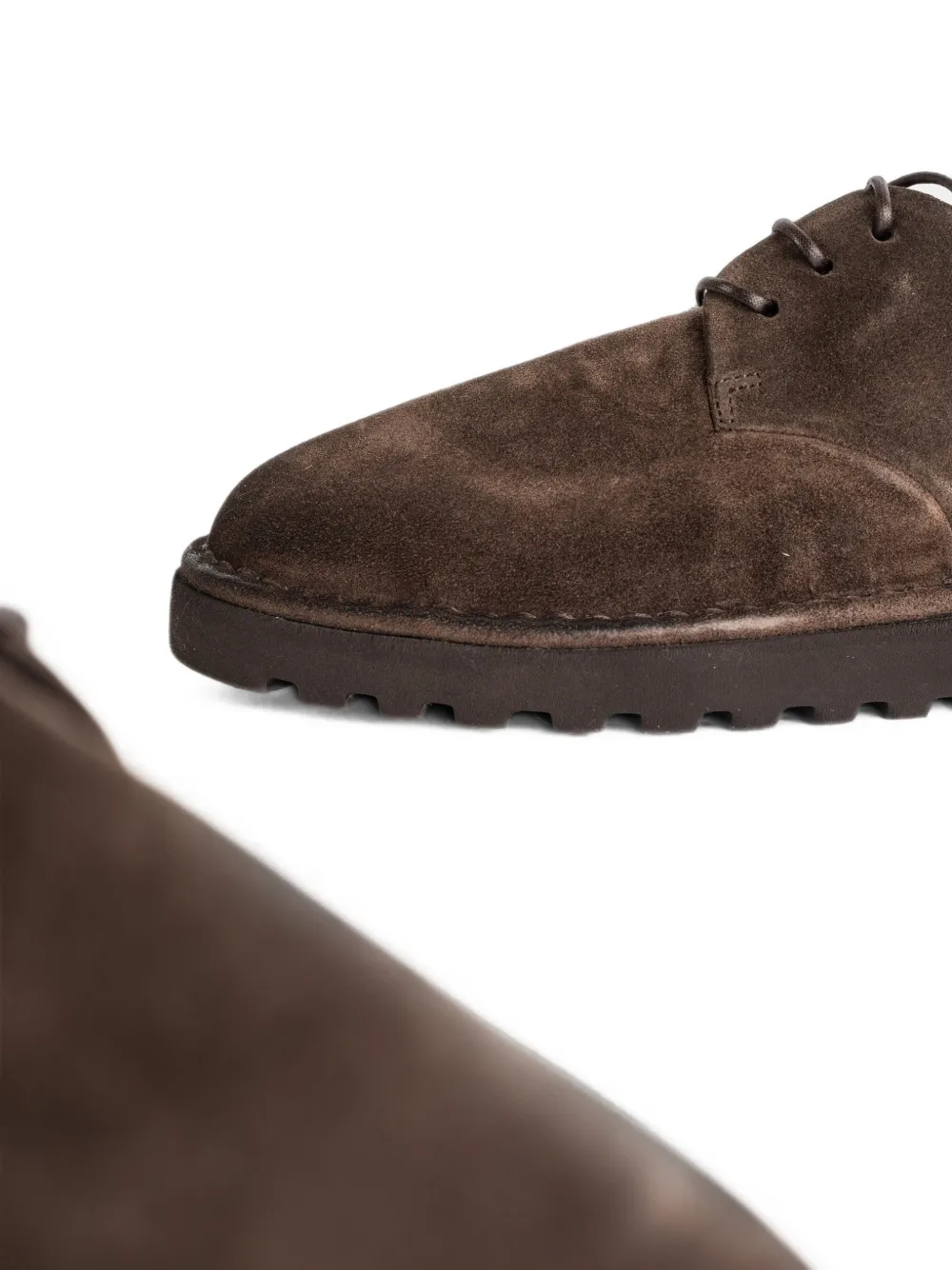 Marsèll Sancrispa lace-up suede derby shoes Bruin