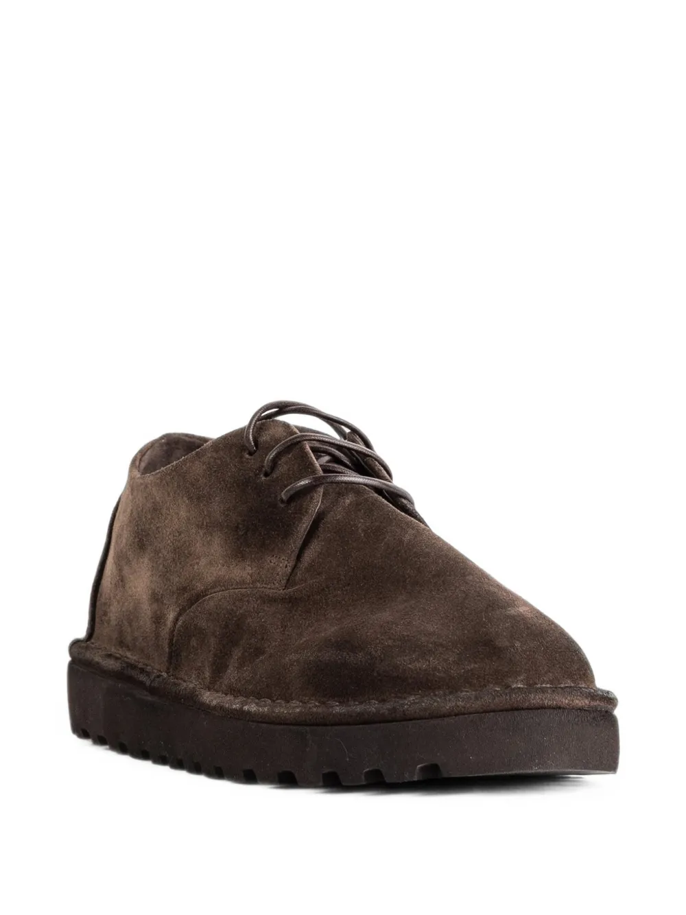 Marsèll Sancrispa lace-up suede derby shoes Bruin