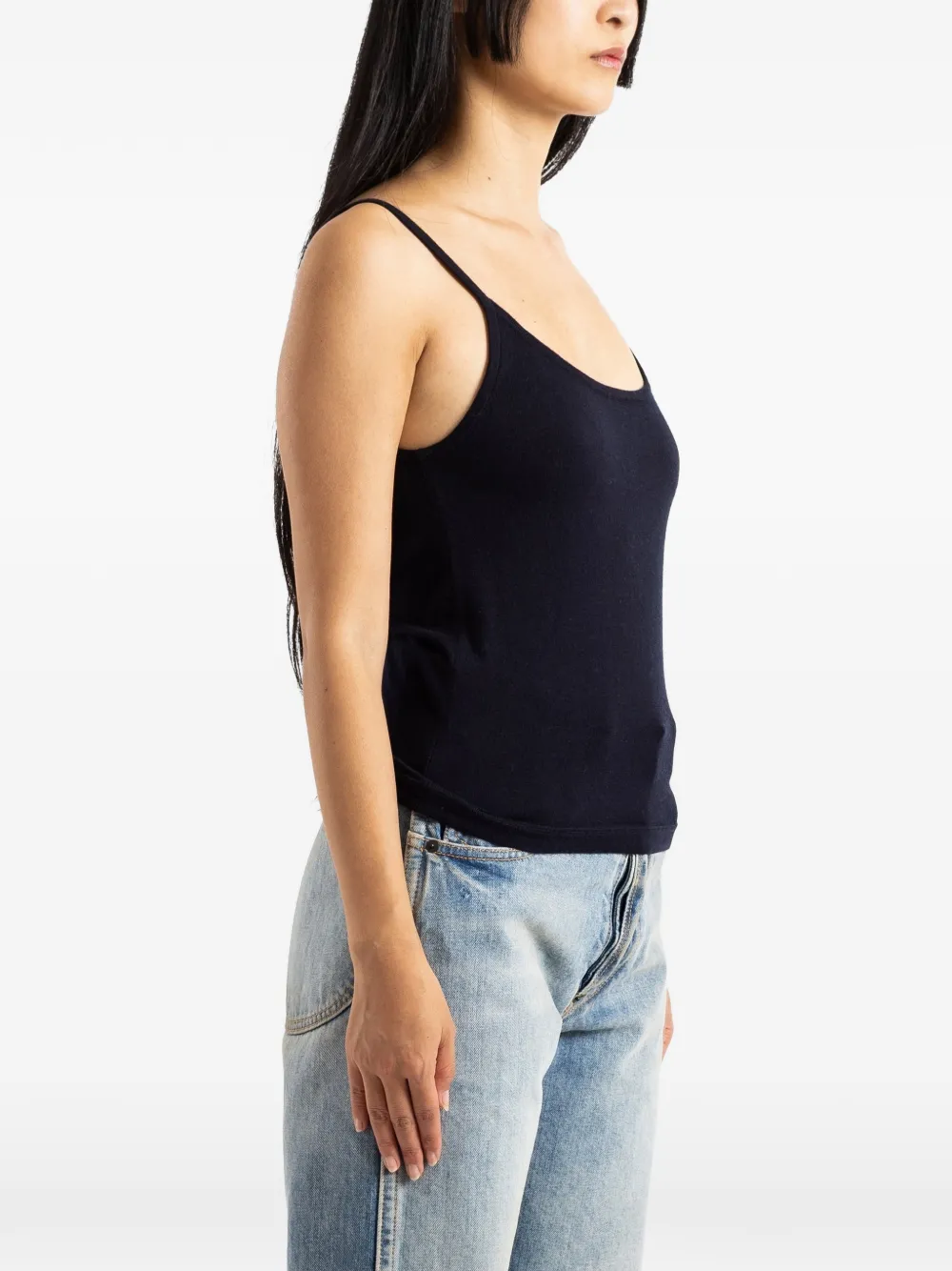 extreme cashmere N°471 Britney tanktop Blauw