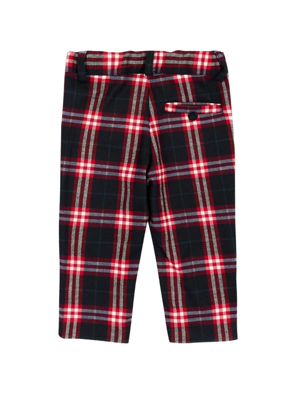 Patachou Chino met tartan ruit Blauw