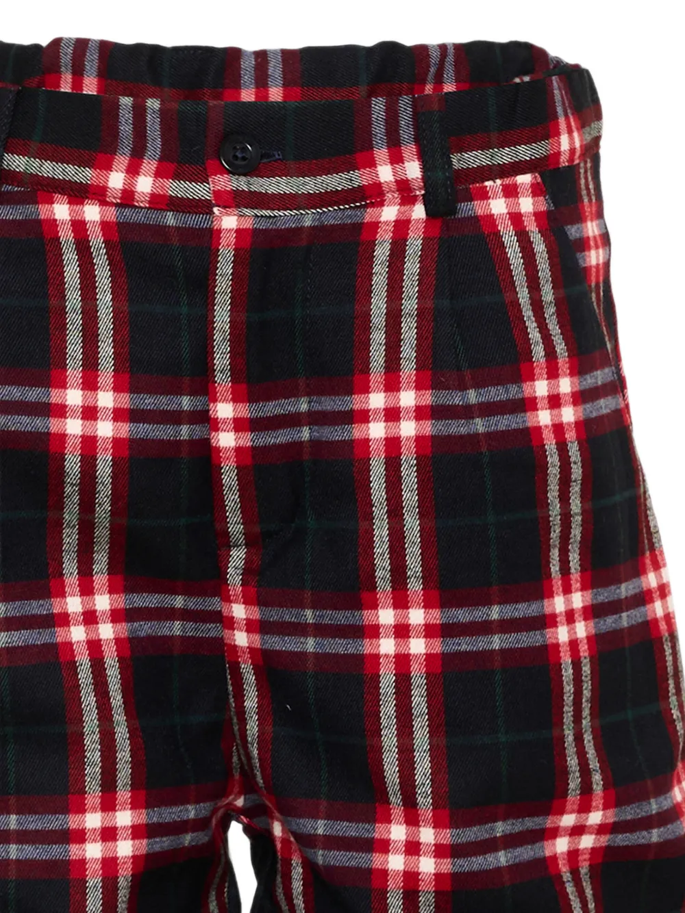 Patachou Shorts met tartan ruit Blauw