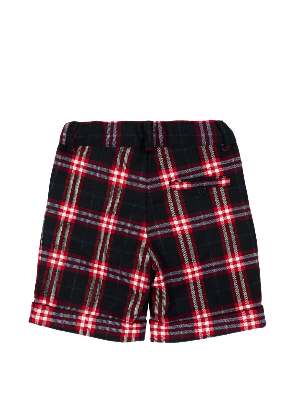 Patachou Shorts met tartan ruit Blauw