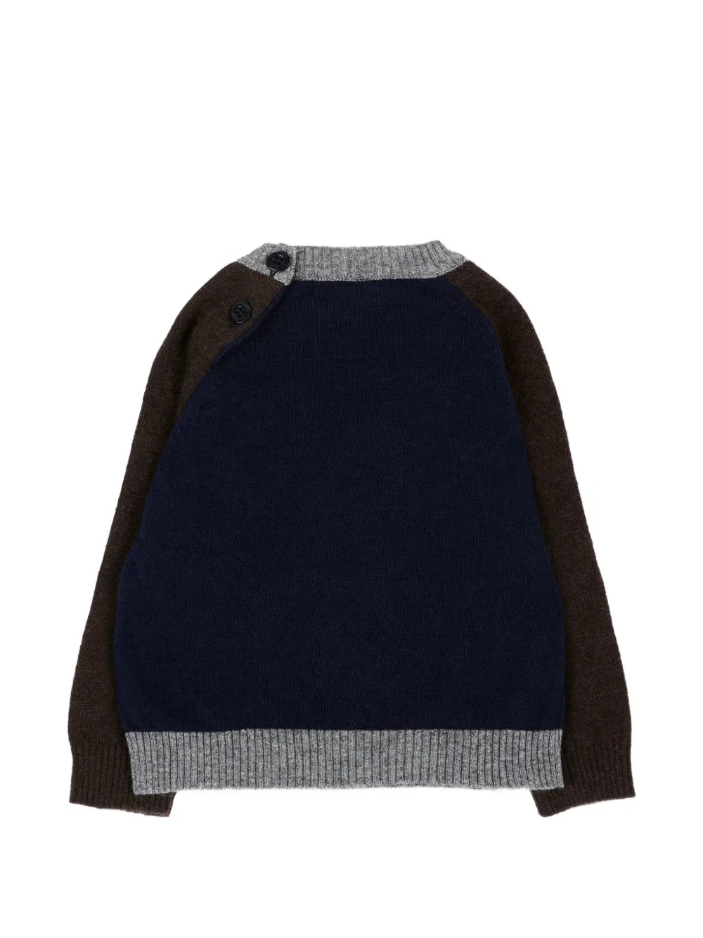 Patachou Trui met raglan mouwen en beer-intarsia Blauw