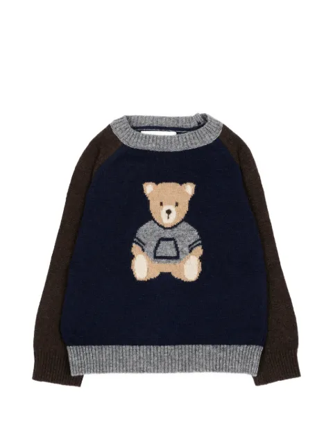 Patachou Pullover mit Hasen-Intarsie