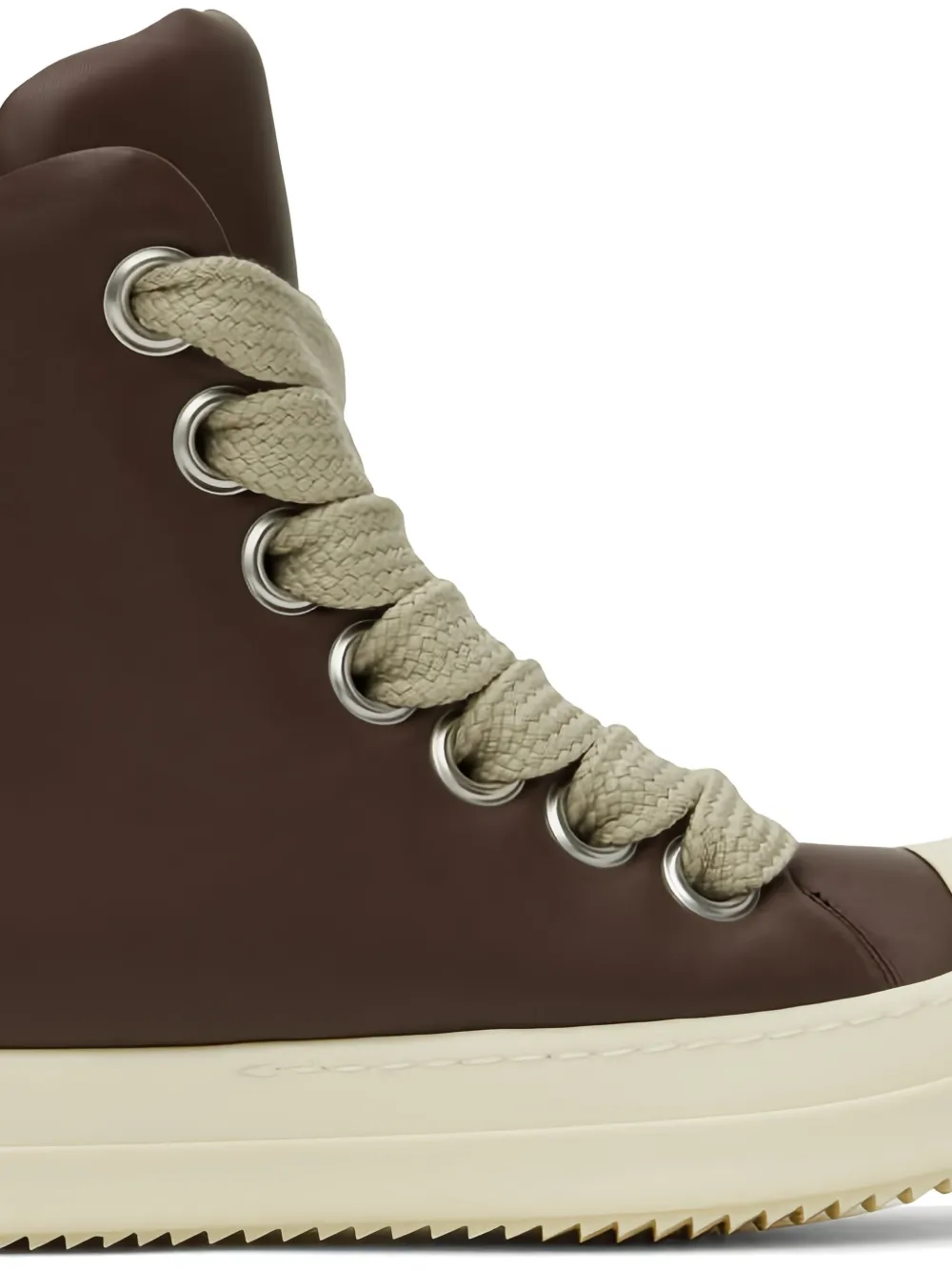 Rick Owens Jumbolace high-top sneakers Bruin