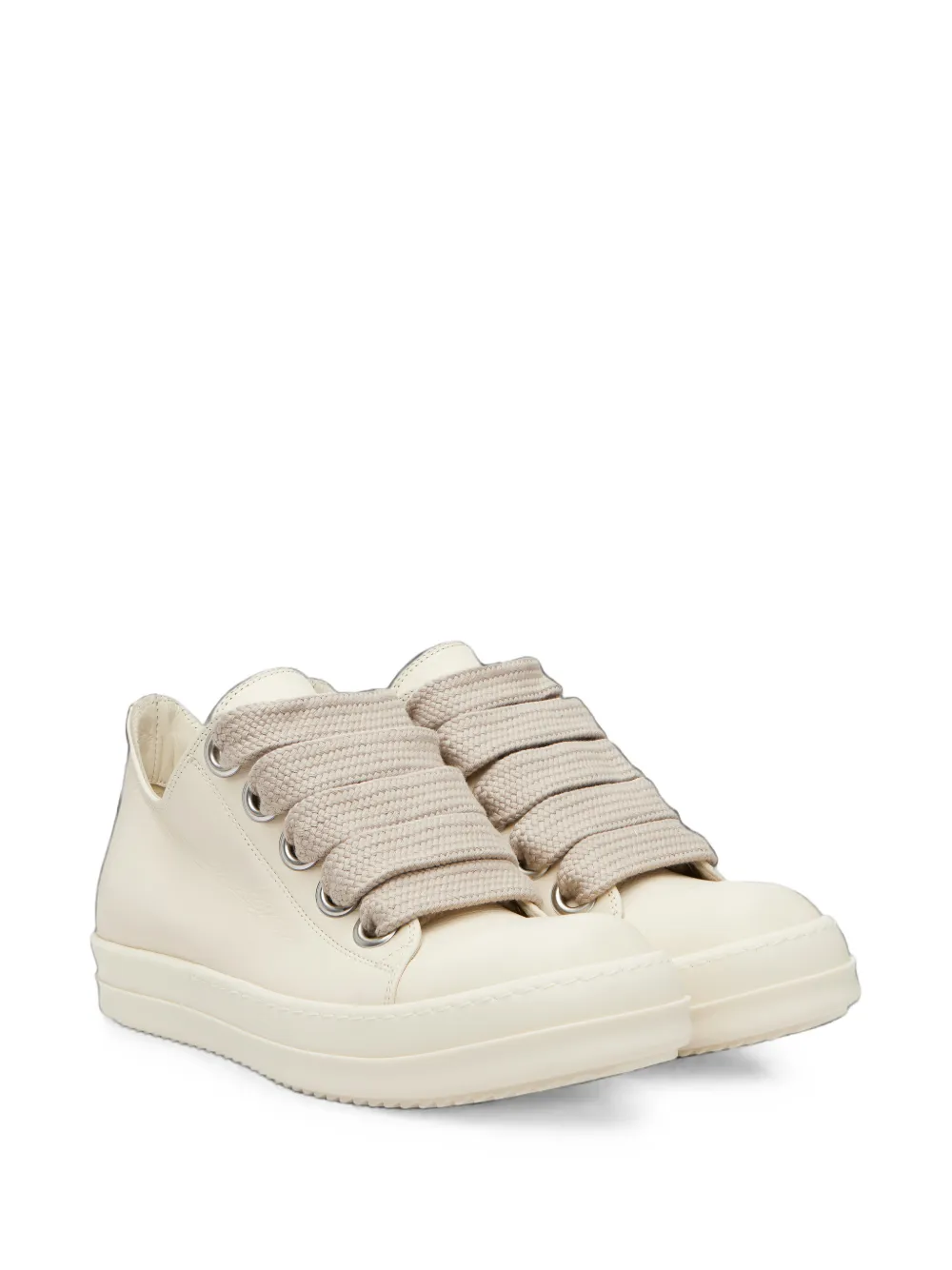 Rick Owens Jumbolace low sneakers Beige
