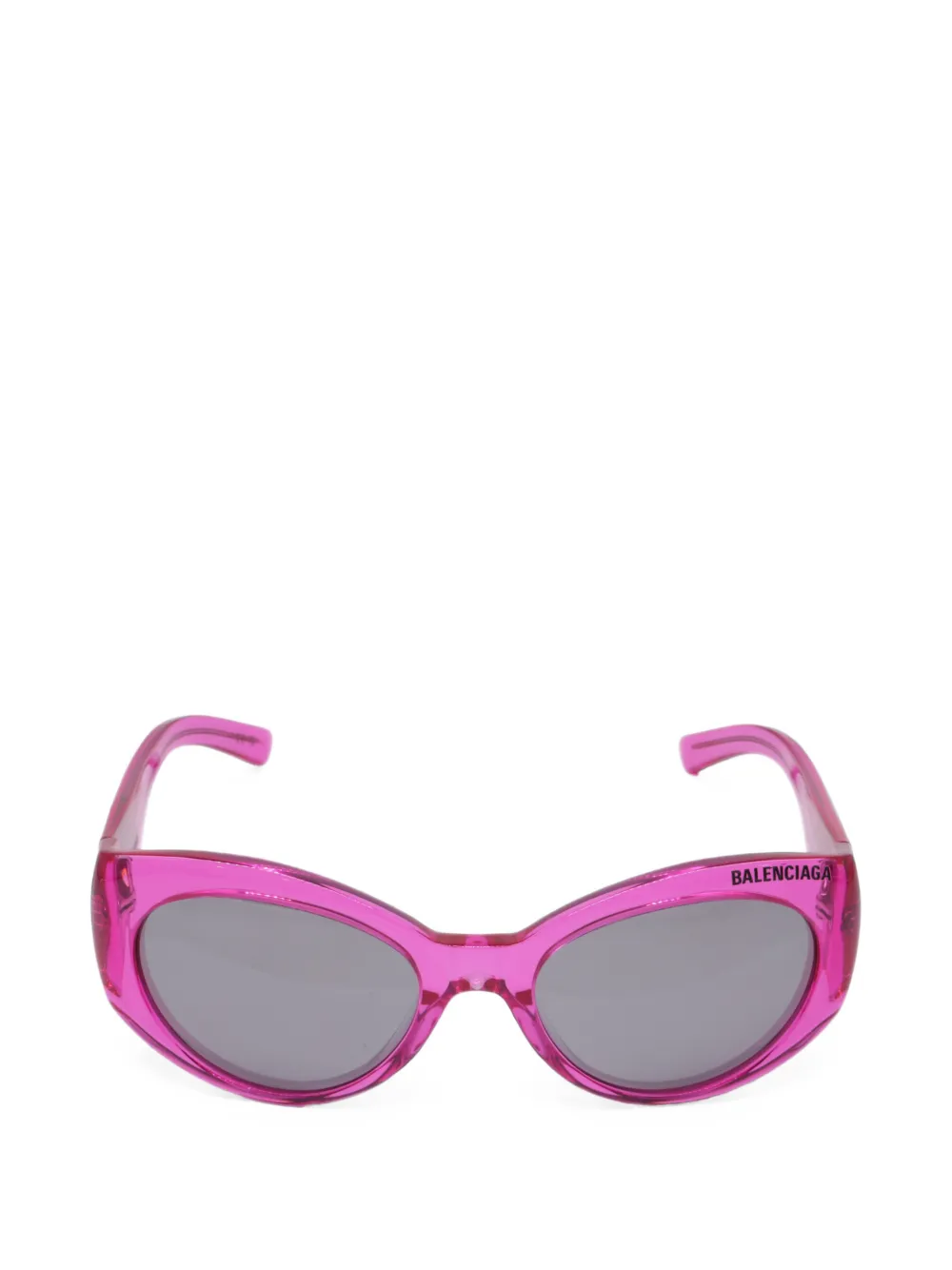 Balenciaga Pre-Owned BB0267S round sunglasses - Rosa