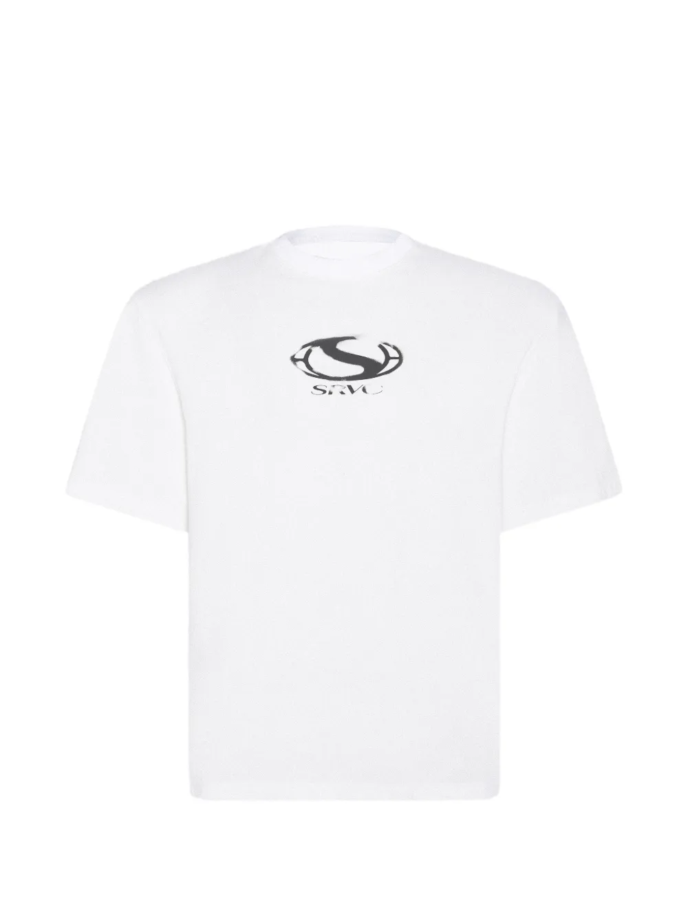 Srvc Studio Graphic-print T-shirt In White