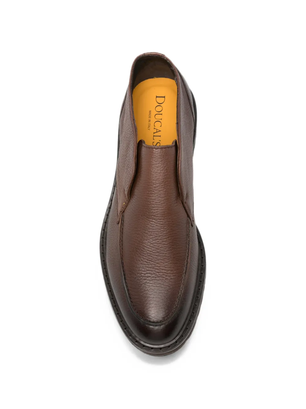 Doucal's grain-leather desert boots Bruin