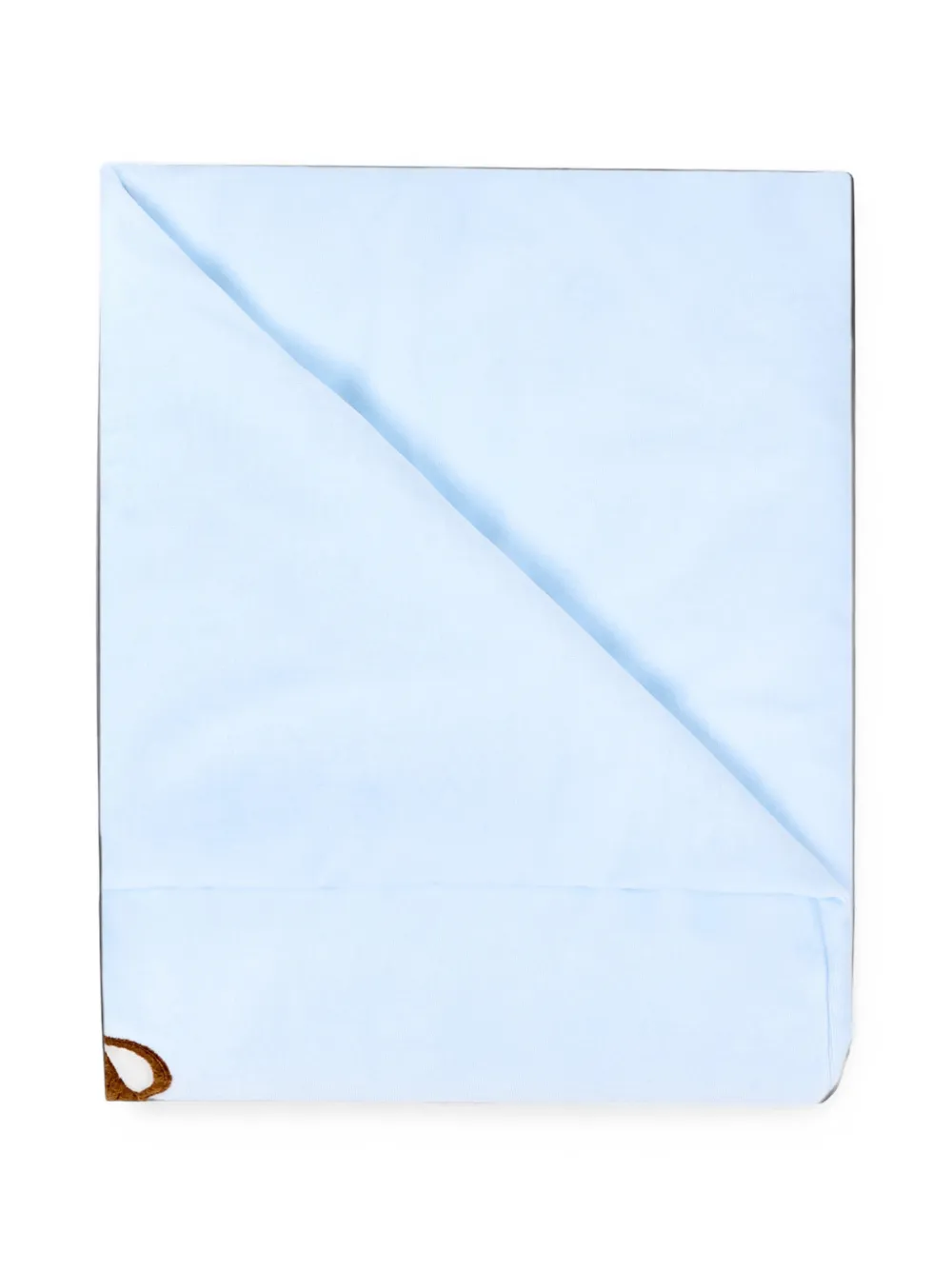 Le Boo Beebè Deken met teddybeer-patch Blauw
