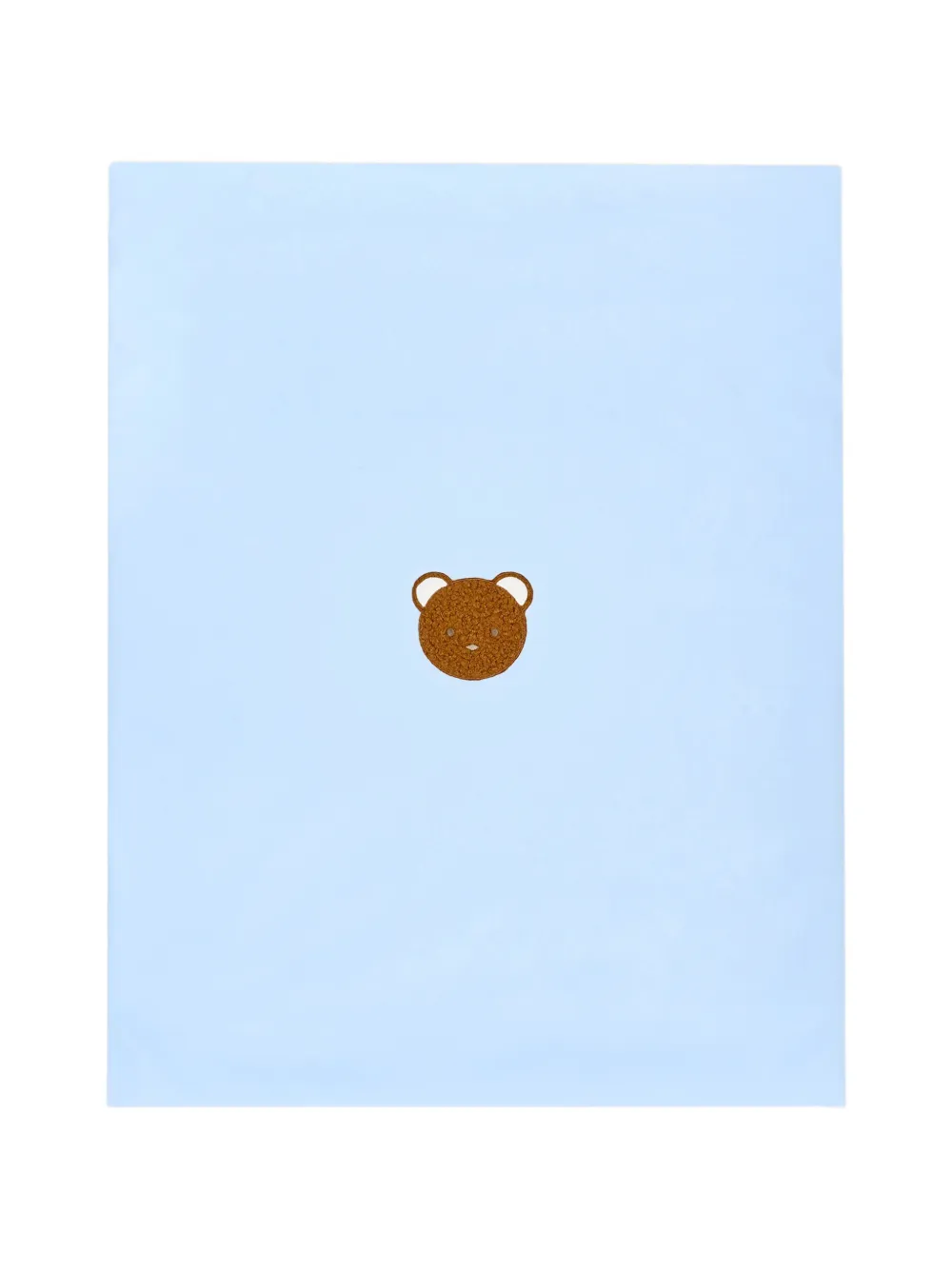 Le Boo Beebè Coperta con applicazione orsetto - Blu
