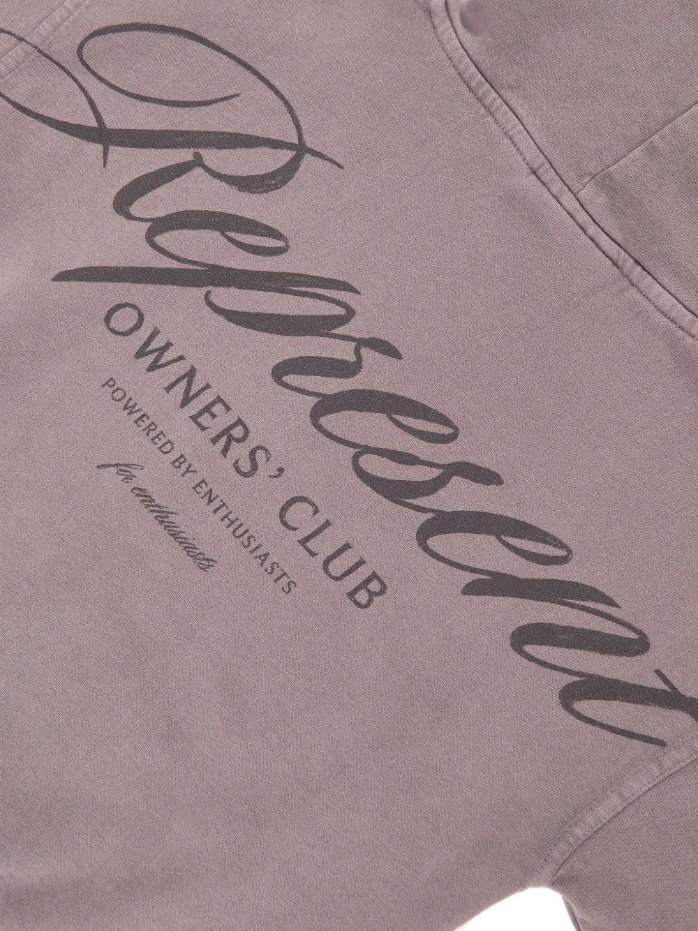 REPRESENT MINI Owners' Club hoodie met logo-print Paars