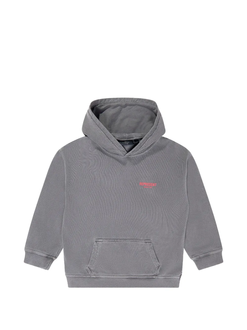 REPRESENT MINI Owners' Club logo-print hoodie - Grigio