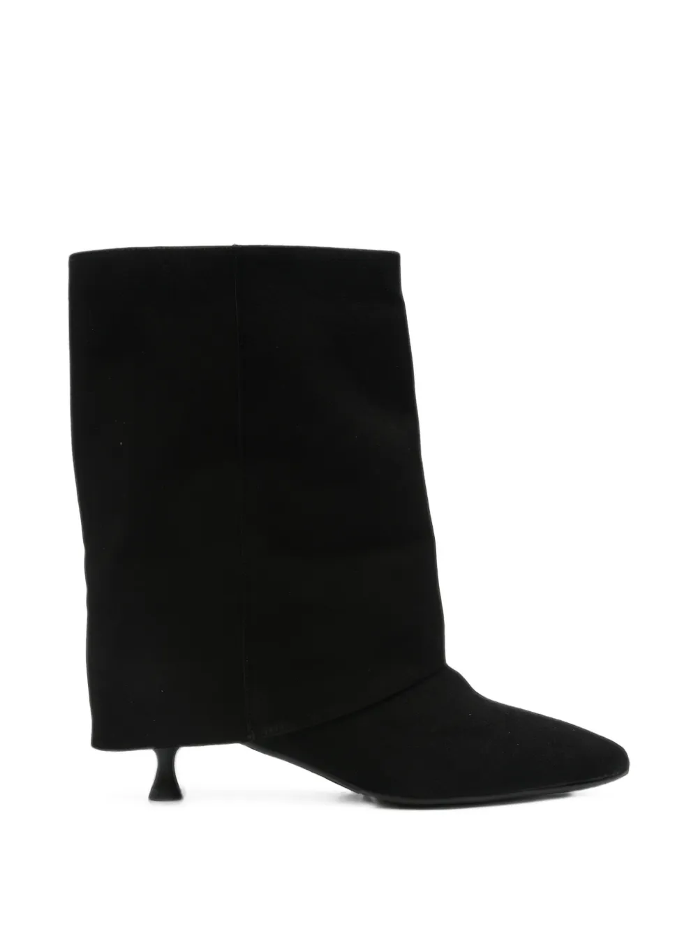 Gisel B fold-over pointed-toe boots
