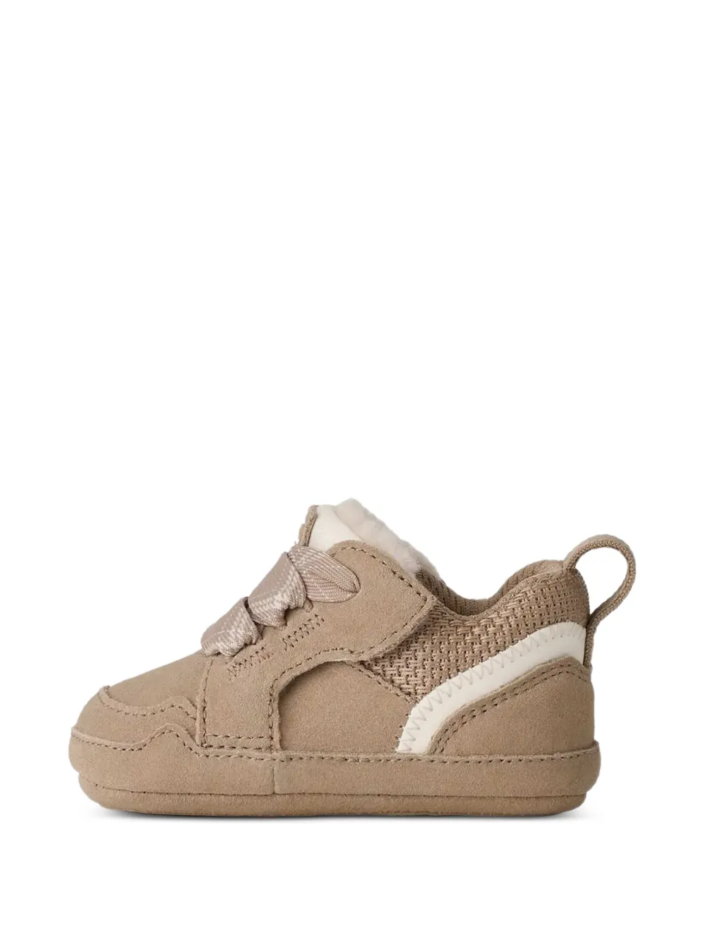 UGG Kids Lowmel touch-strap sneakers Beige