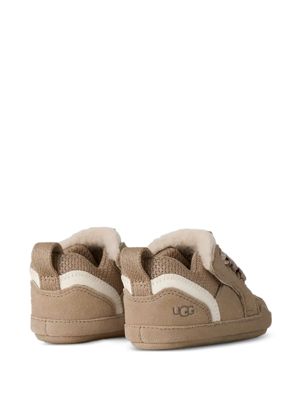 UGG Kids Lowmel touch-strap sneakers Beige