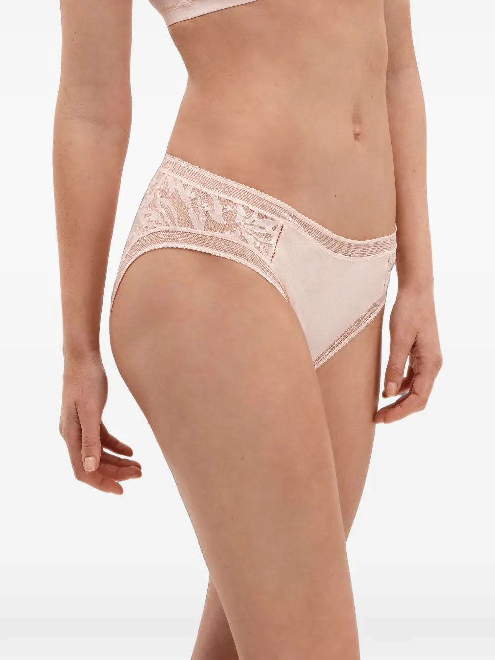 ERES Brindille slip met kanten vlak Roze