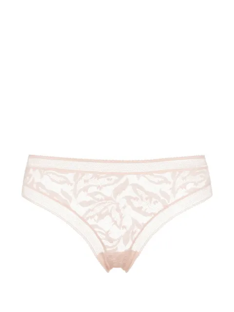 ERES Pistil lace-embroidered tanga
