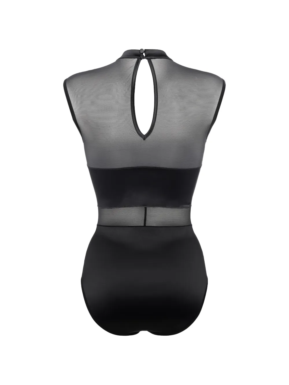 ERES Talentueuse body met mesh vlak Zwart