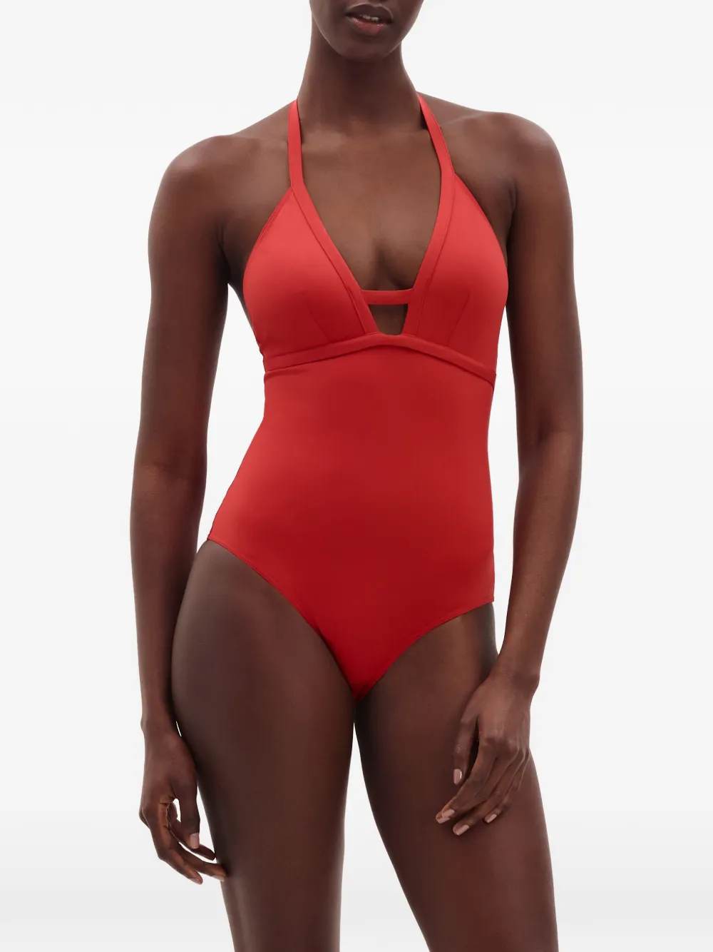 ERES Mounia badpak met V-hals Oranje