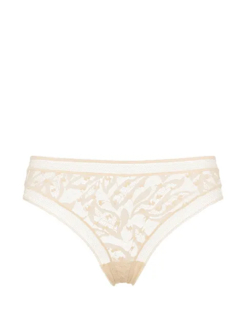 ERES Pistil lace-embroidered thong
