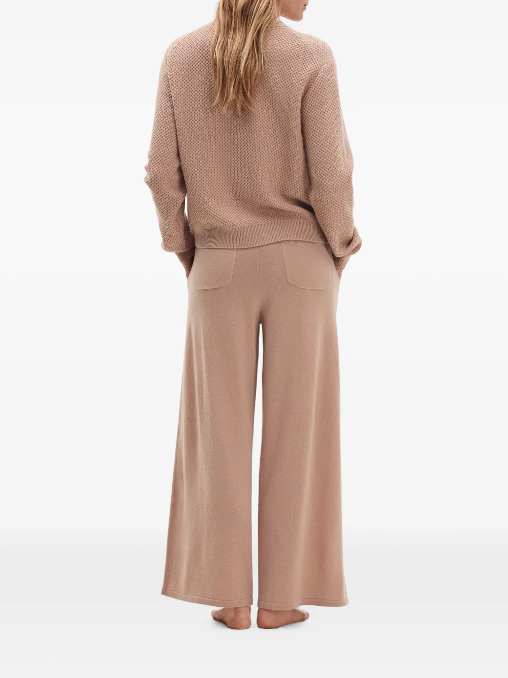 ERES Bonjour Waffle-knit Cardigan in Neutrals, view 3