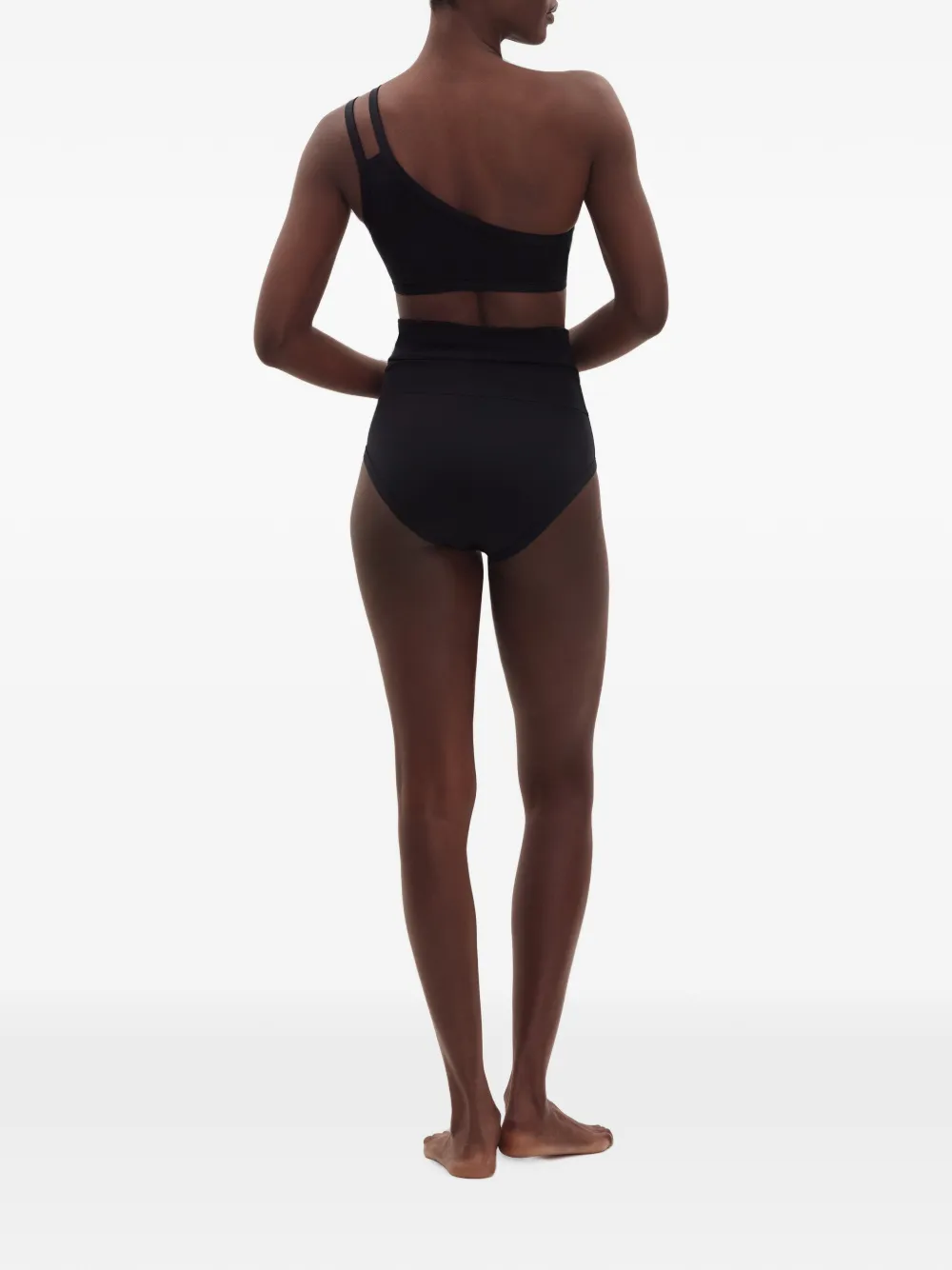 ERES Connie asymmetrische bikinitop Zwart