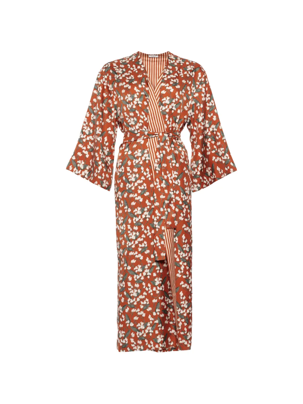 ERES Resonances Kimono mit Blumenprint - Orange