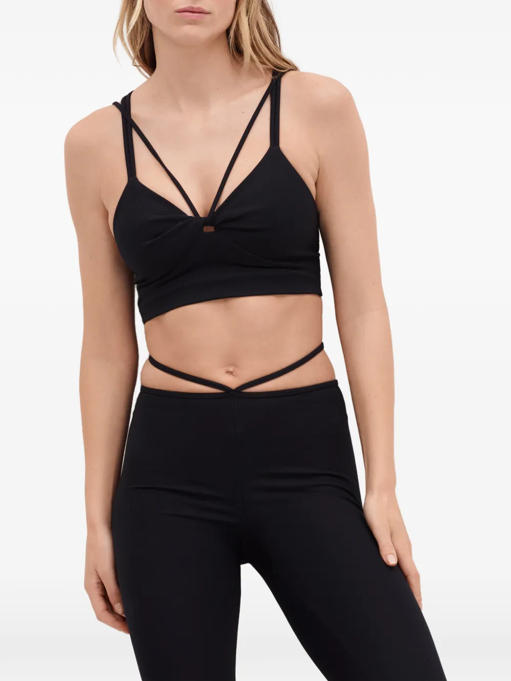 ERES Torres geribbelde legging Zwart