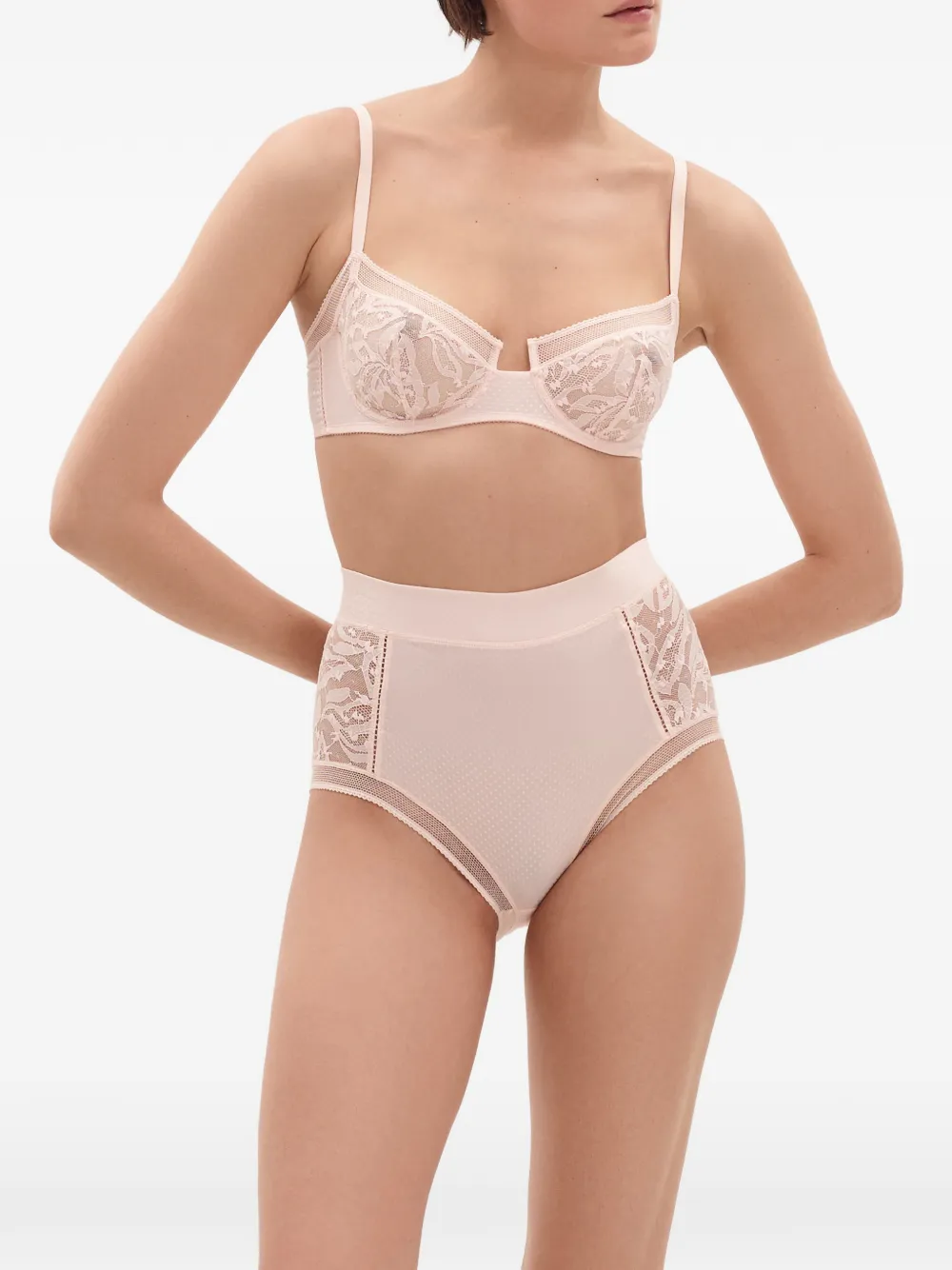 ERES Pergola high-waist slip Roze