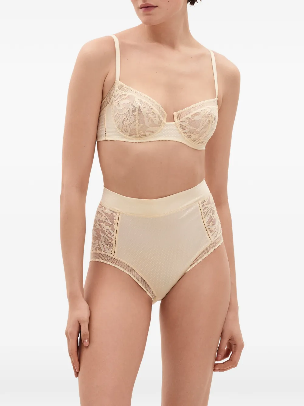 ERES Pergola high-waist slip Beige