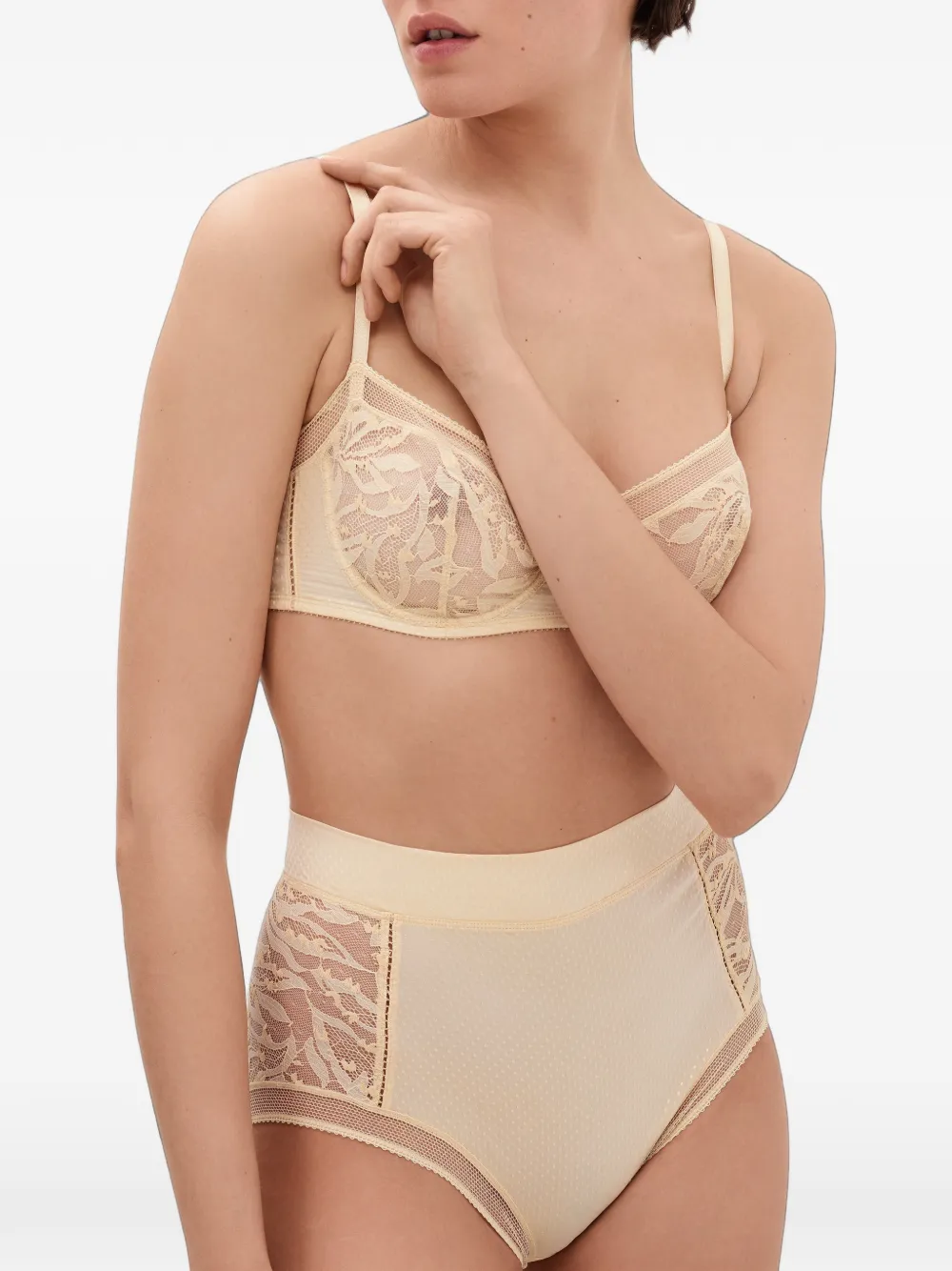 ERES Pergola high-waist slip Beige