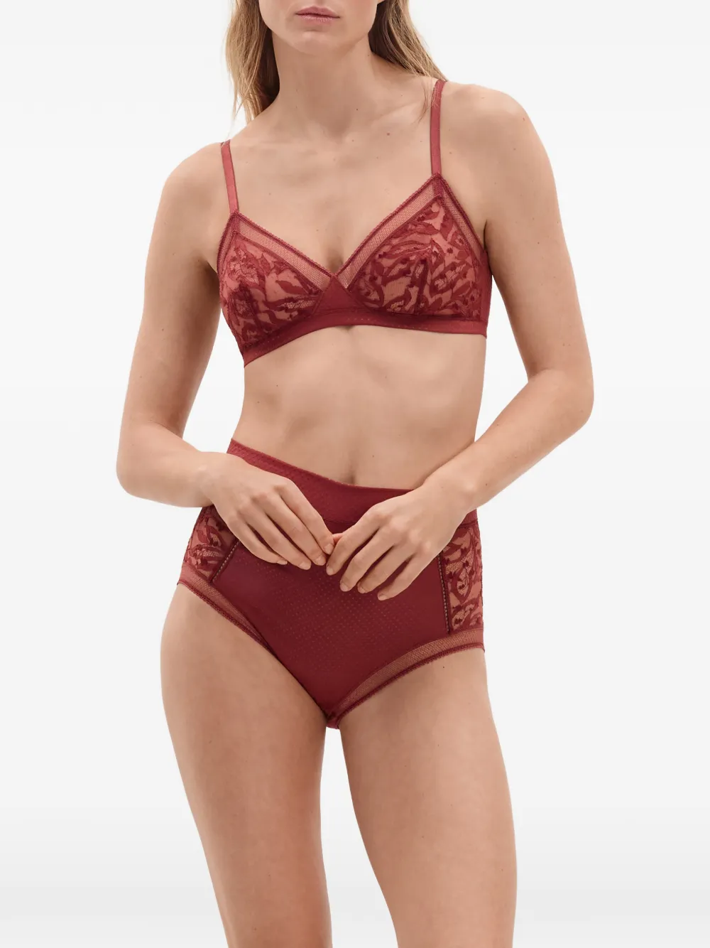 ERES Fraicheur triangel bh Rood