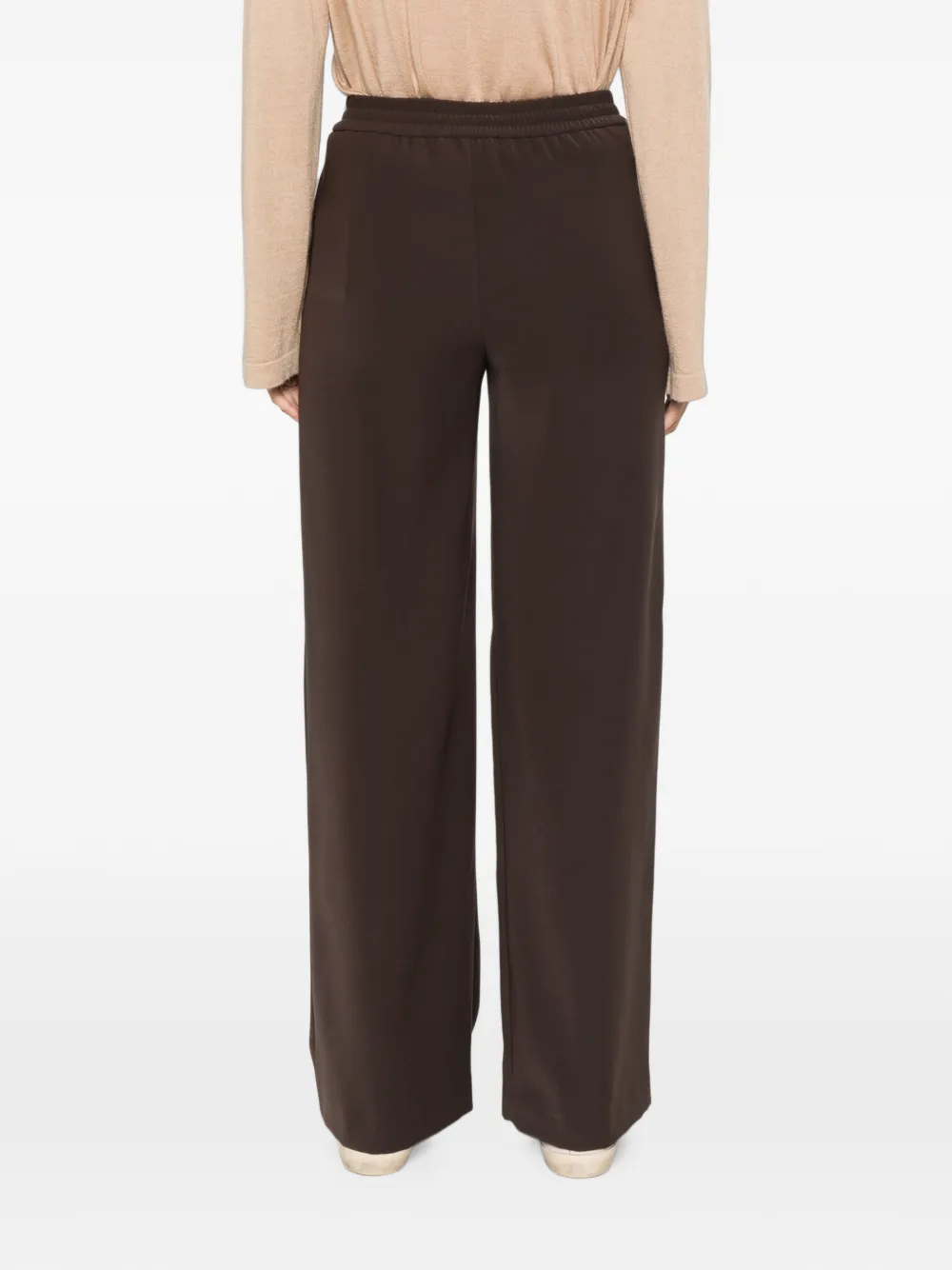 Herno Broek met wijde pijpen Bruin
