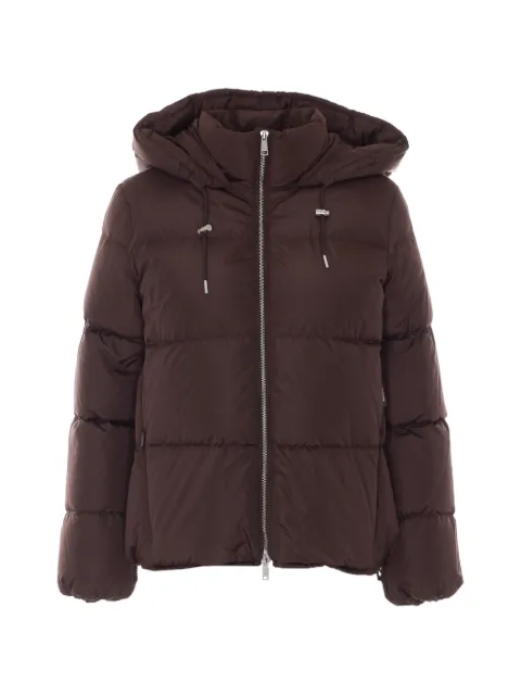 Add hooded padded jacket